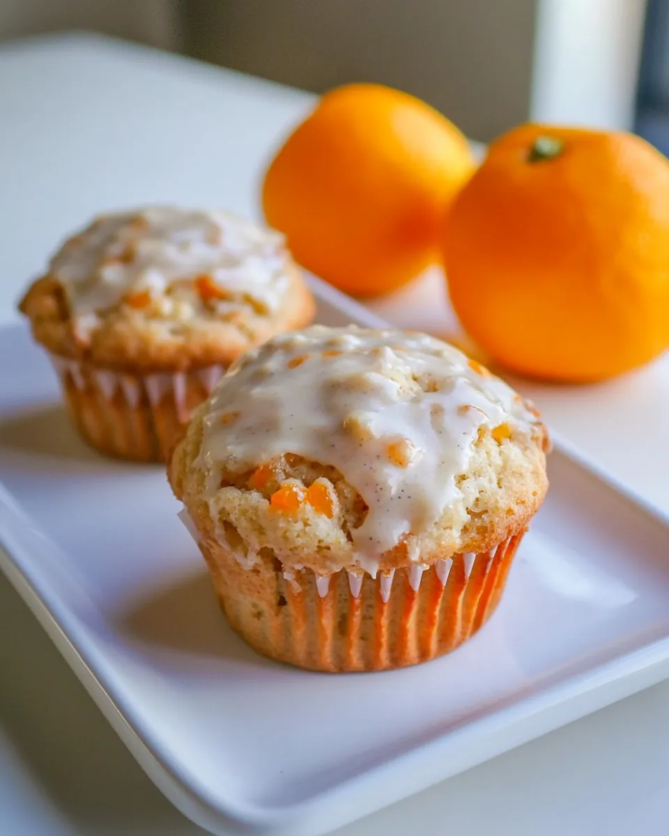 Ginger Clementine Lemon Poppy Seed Muffins