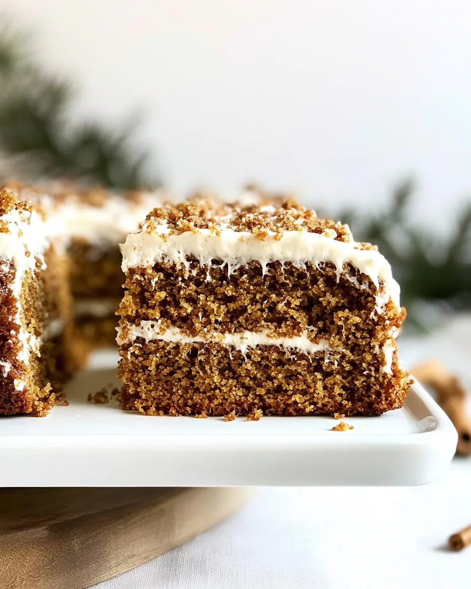 Gingerbread Cake