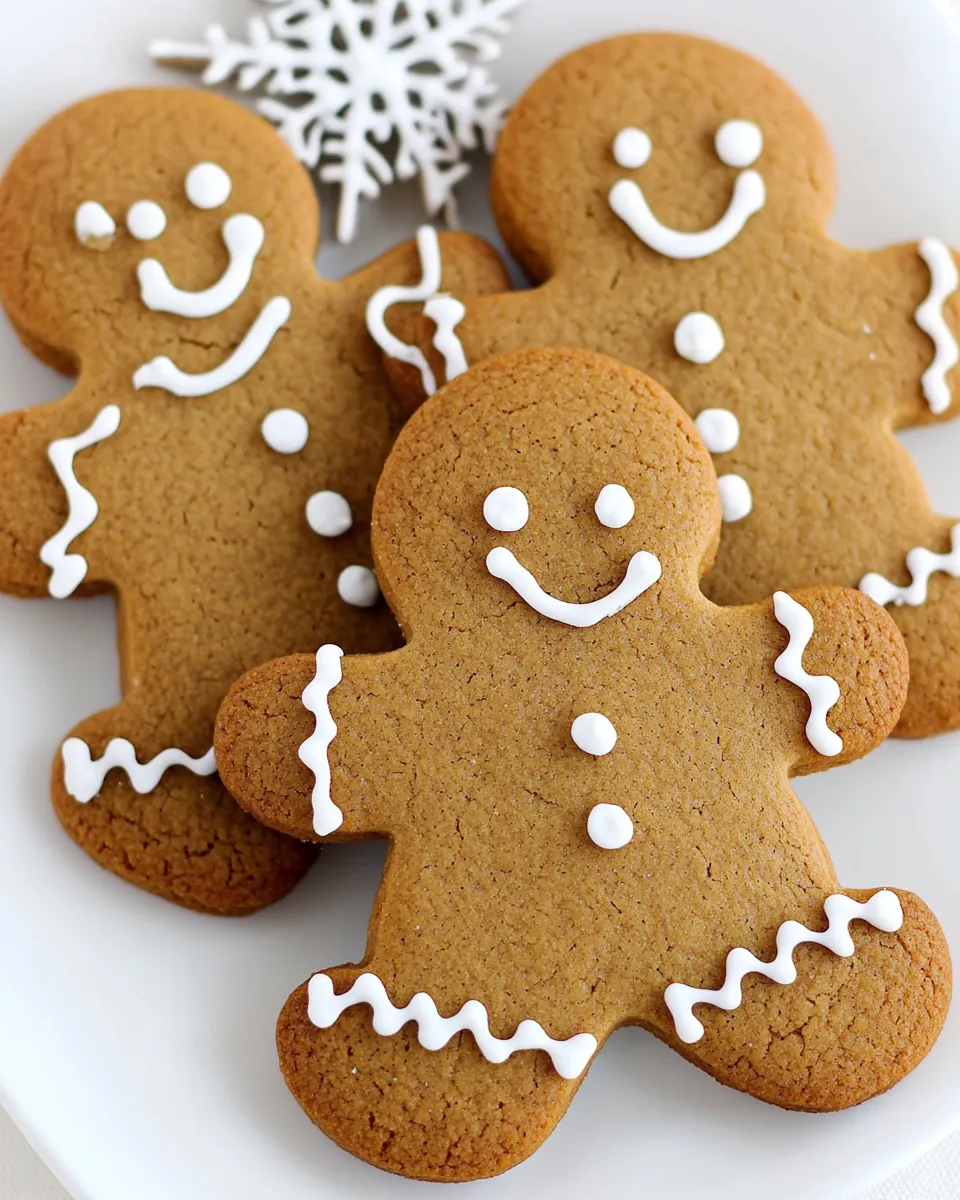 Gingerbread Men Cookies
