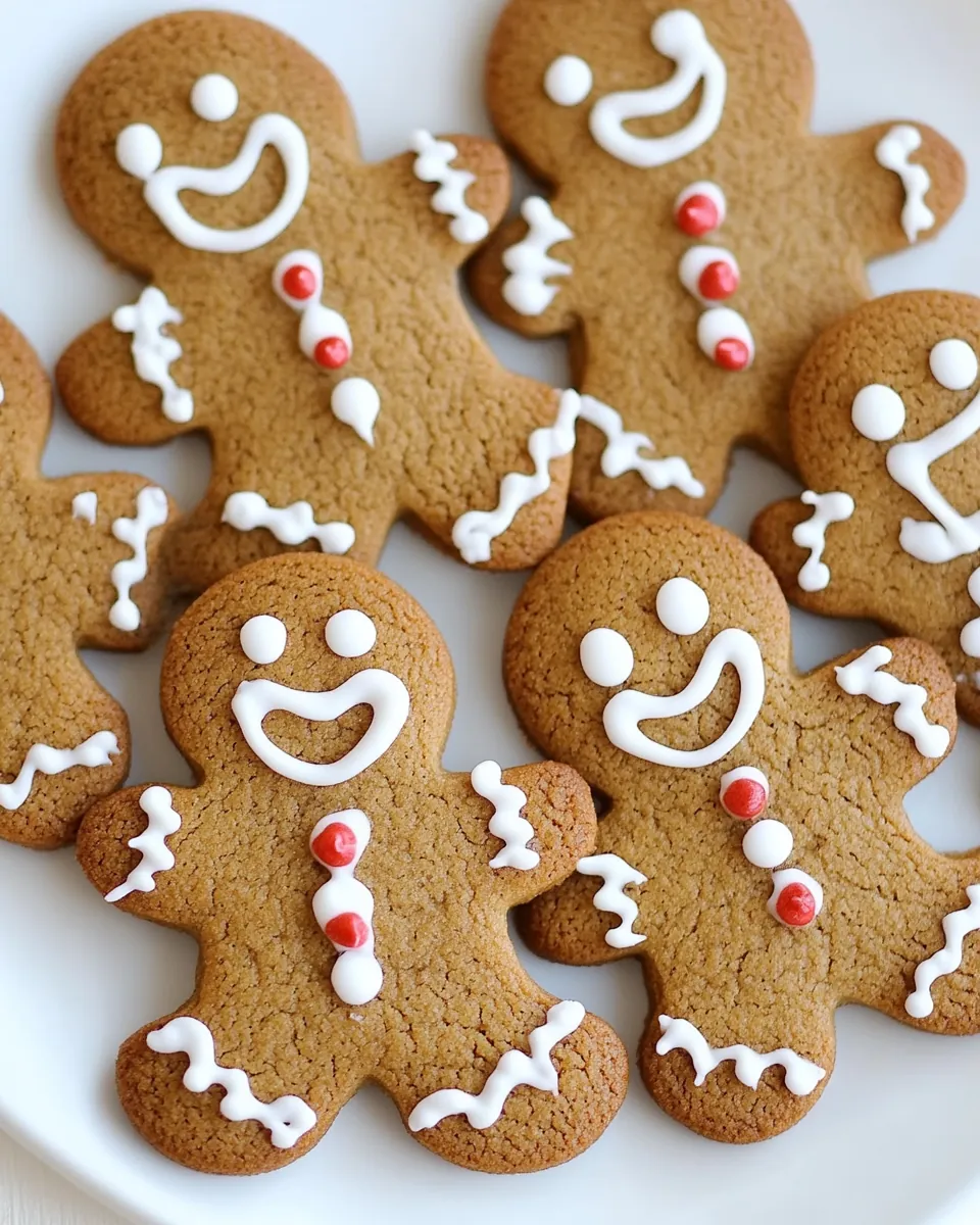 Gingerbread Men Cookies