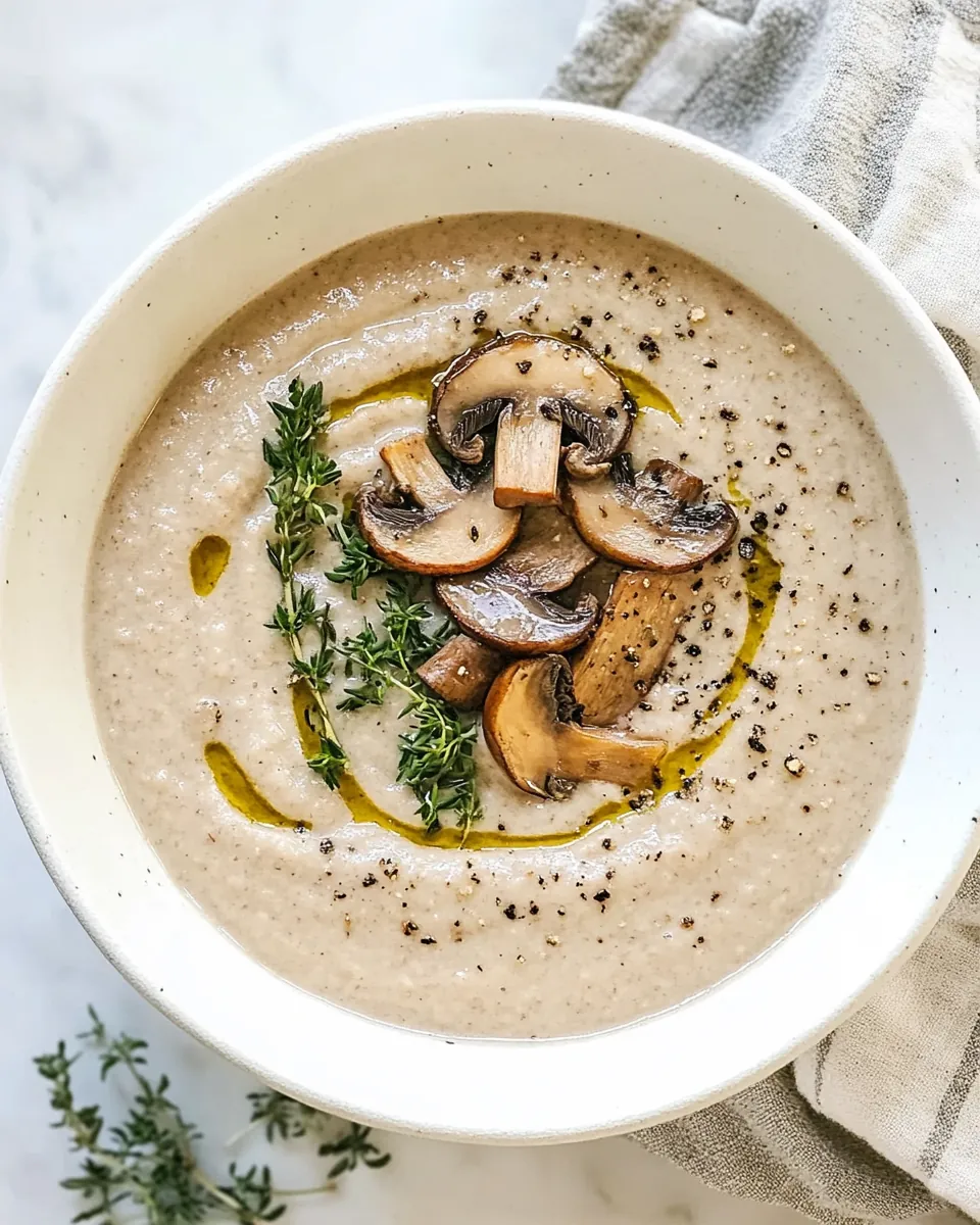Gluten Free Cream Of Mushroom Soup