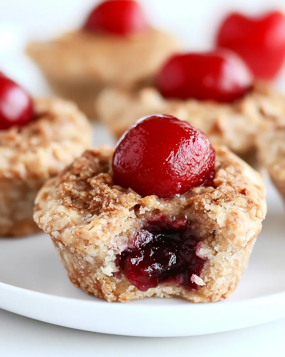 Gluten Free Mini Cherry Pies