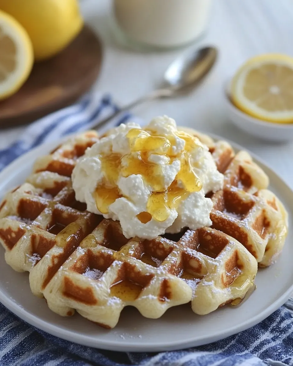 Gluten Free Yeasted Buttermilk Waffles