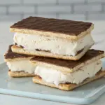 Graham Cracker Chocolate Dipped Ice Cream Sandwiches