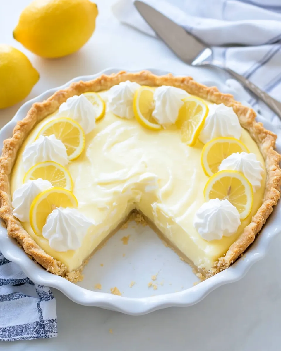 Grammy’s Lemon Cream Pie