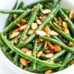 Green Beans with Almonds Garlic