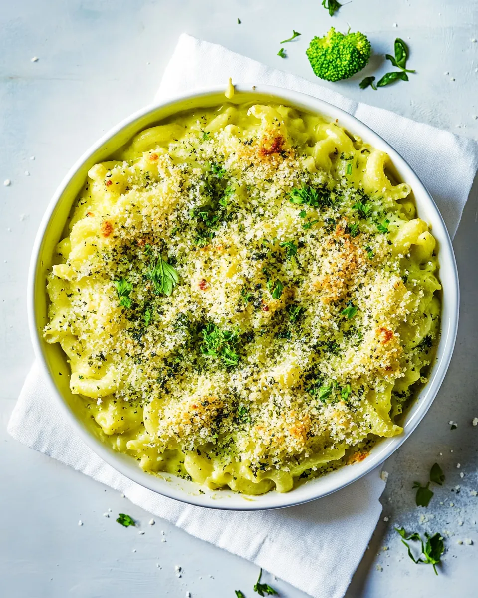 Green Mac and Cheese