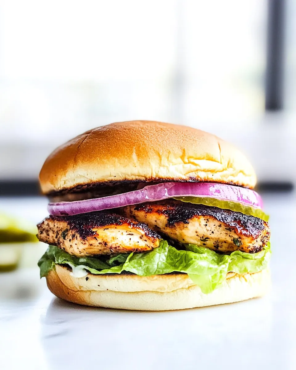 Grilled Chicken Sandwich