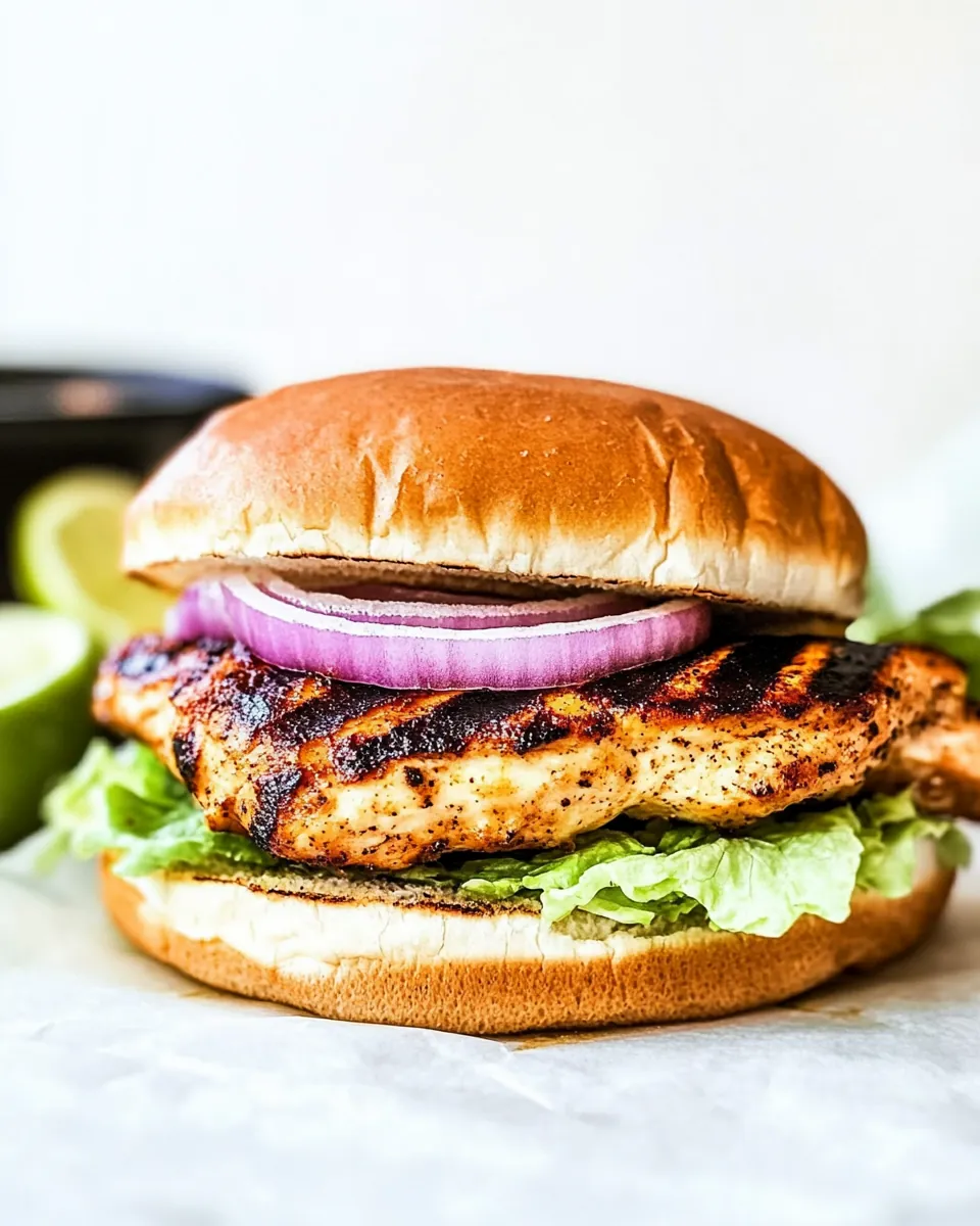 Grilled Chicken Sandwich