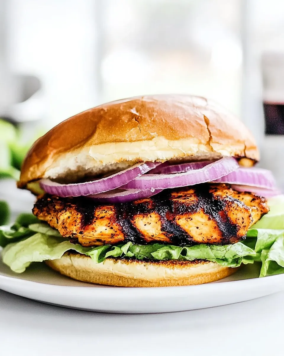 Grilled Chicken Sandwich