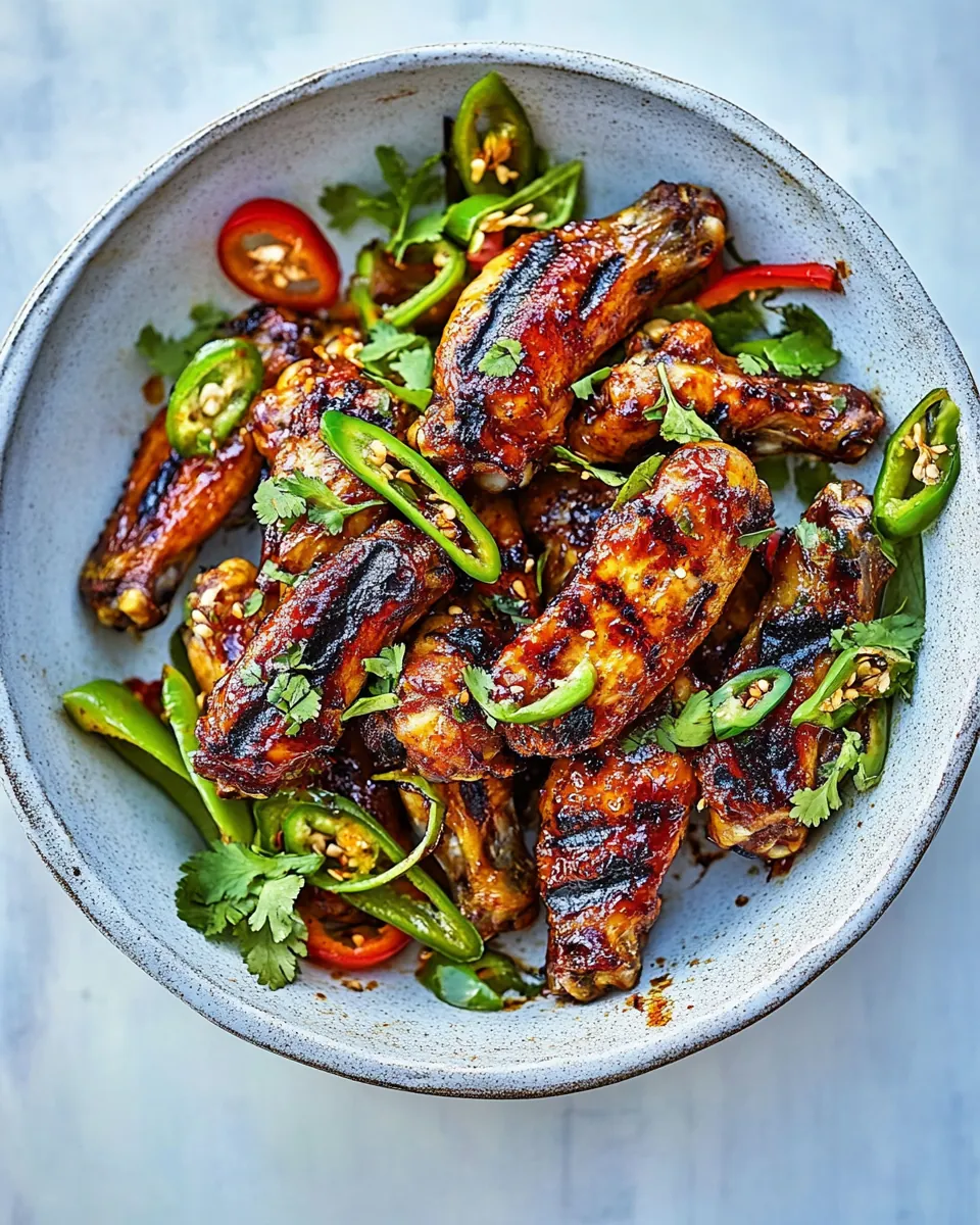 Grilled Chicken Wings