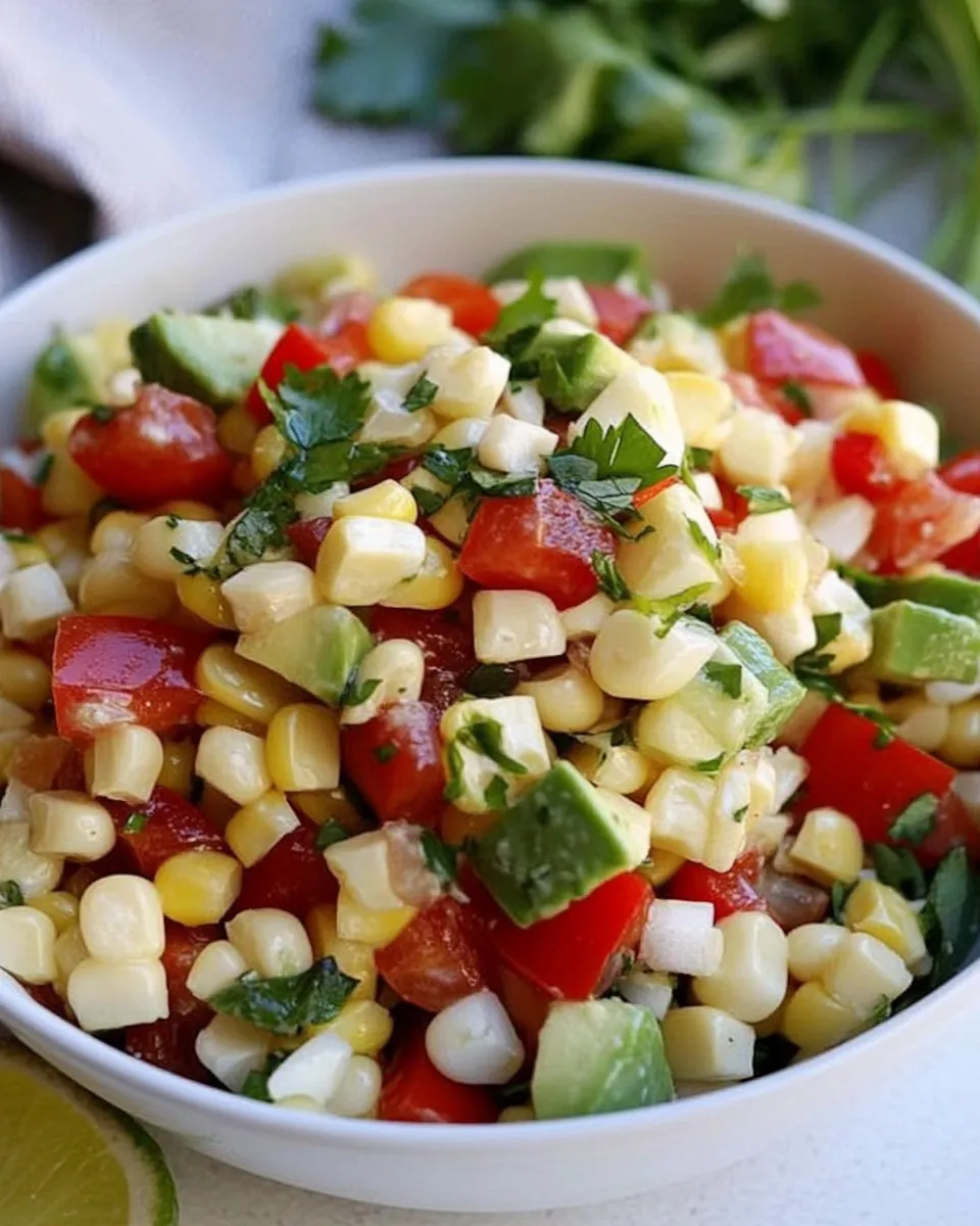 Grilled Corn Salad