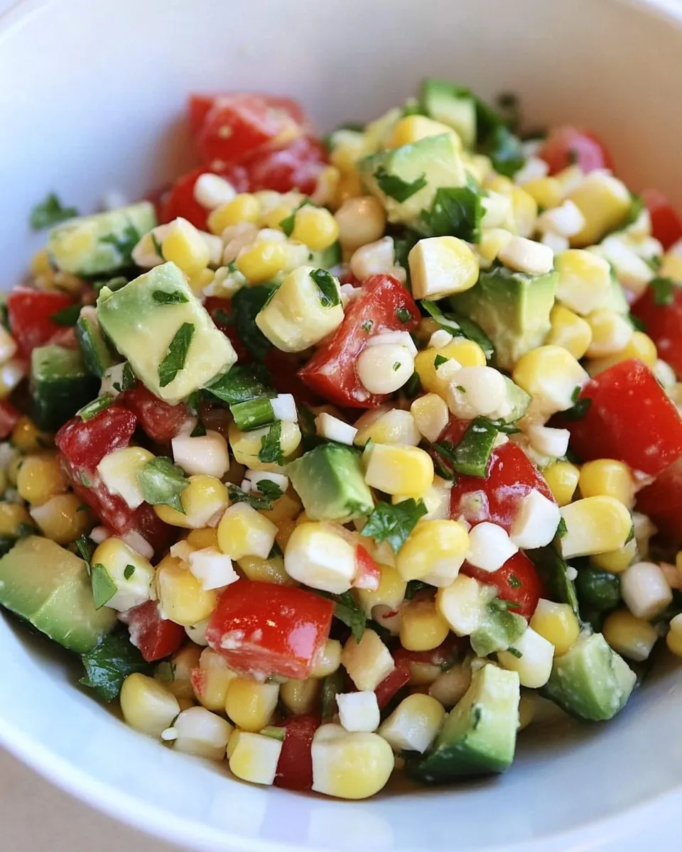 Grilled Corn Salad