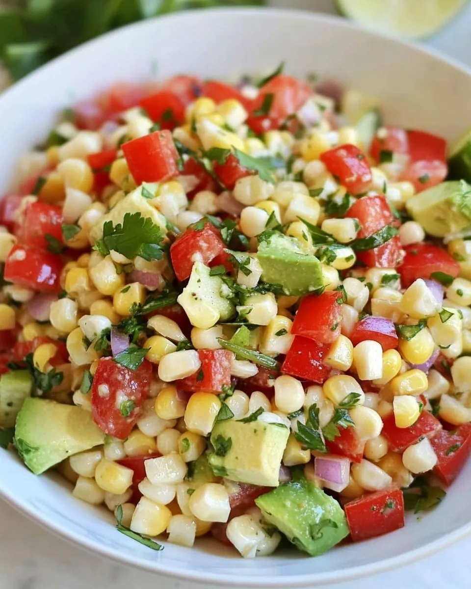 Grilled Corn Salad