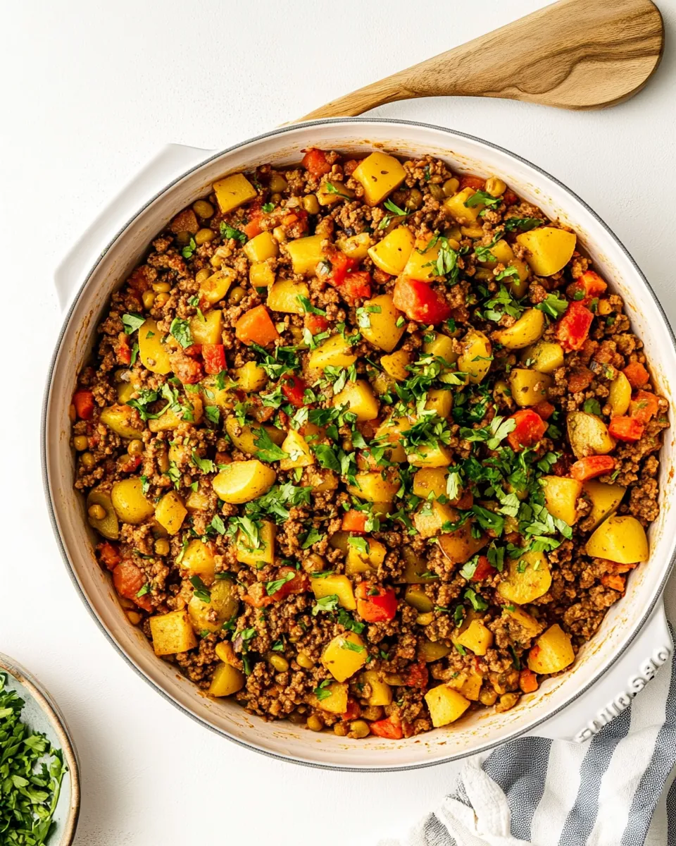 Ground Beef and Potatoes