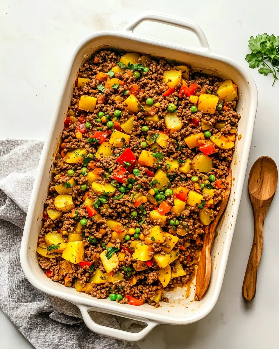 Ground Beef and Potatoes