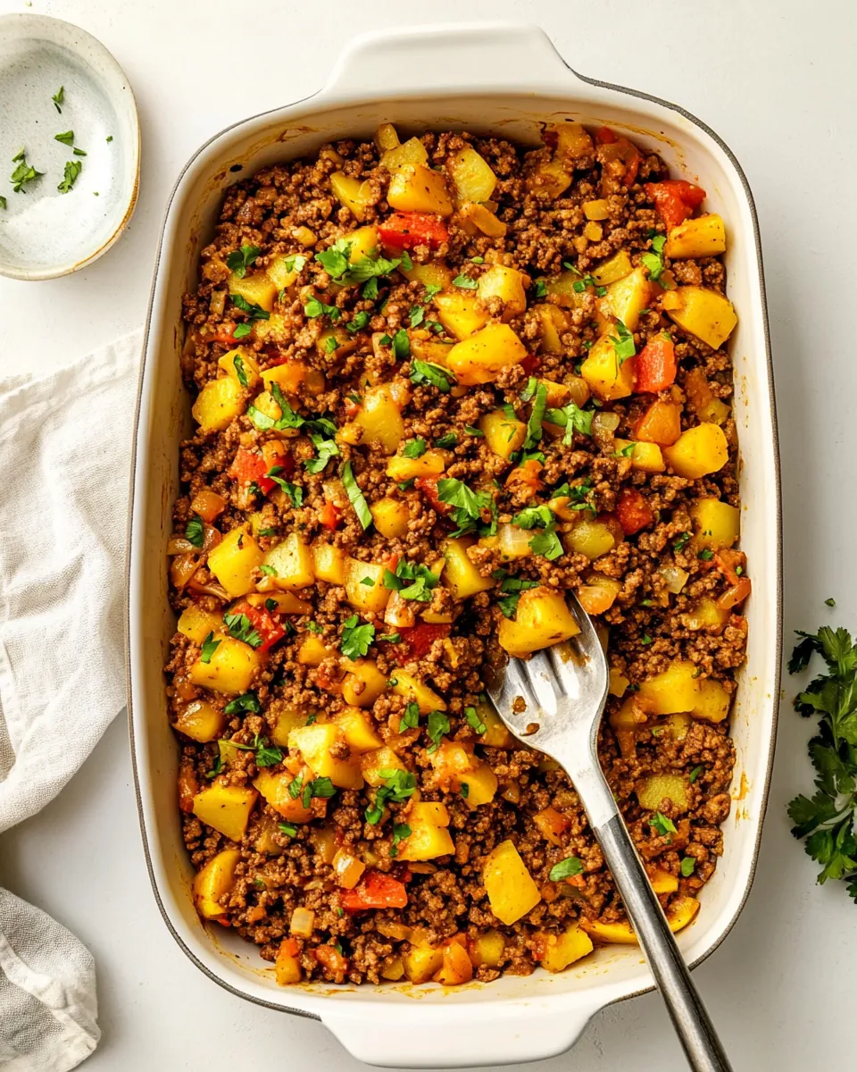 Ground Beef and Potatoes