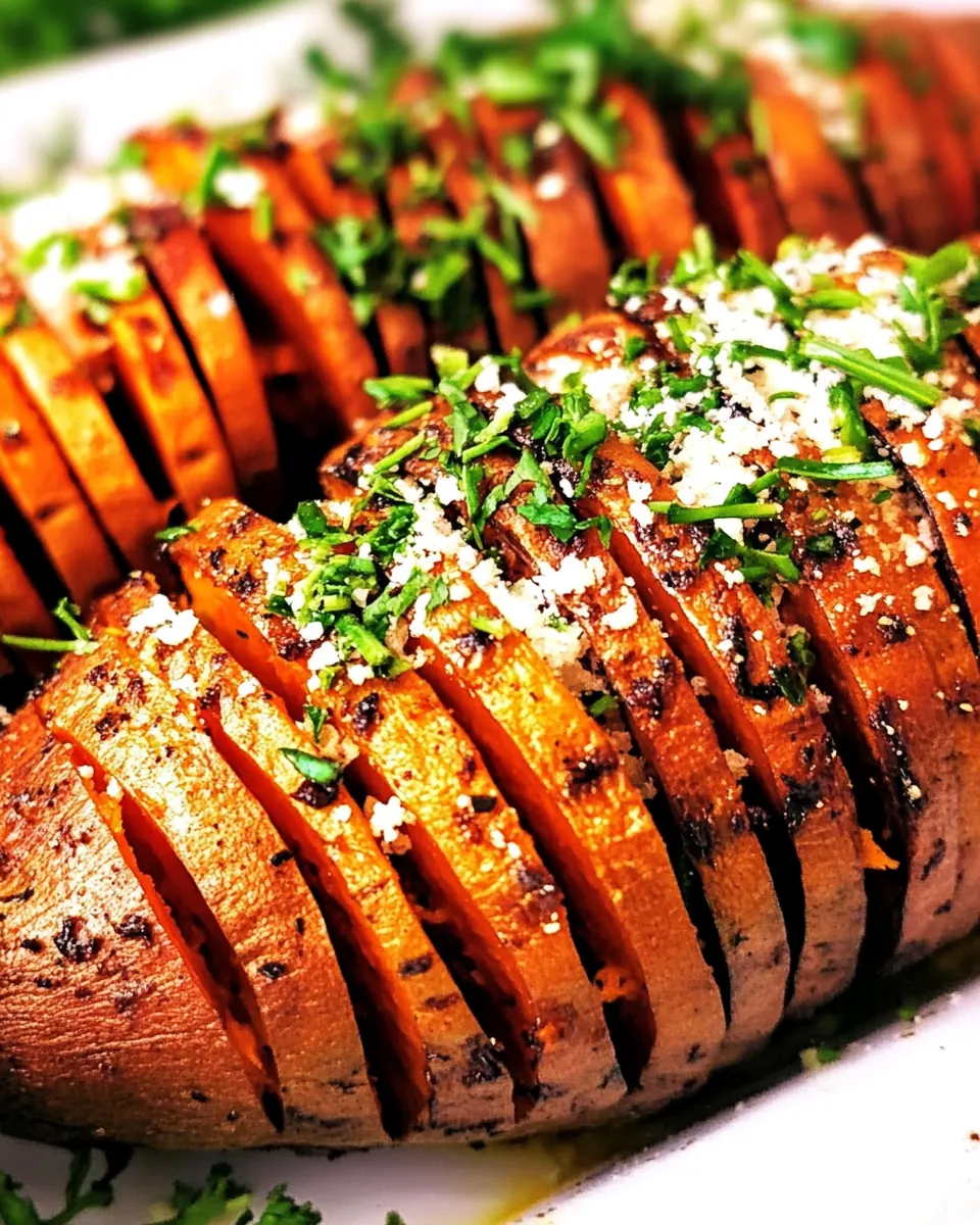 Hasselback Sweet Potatoes