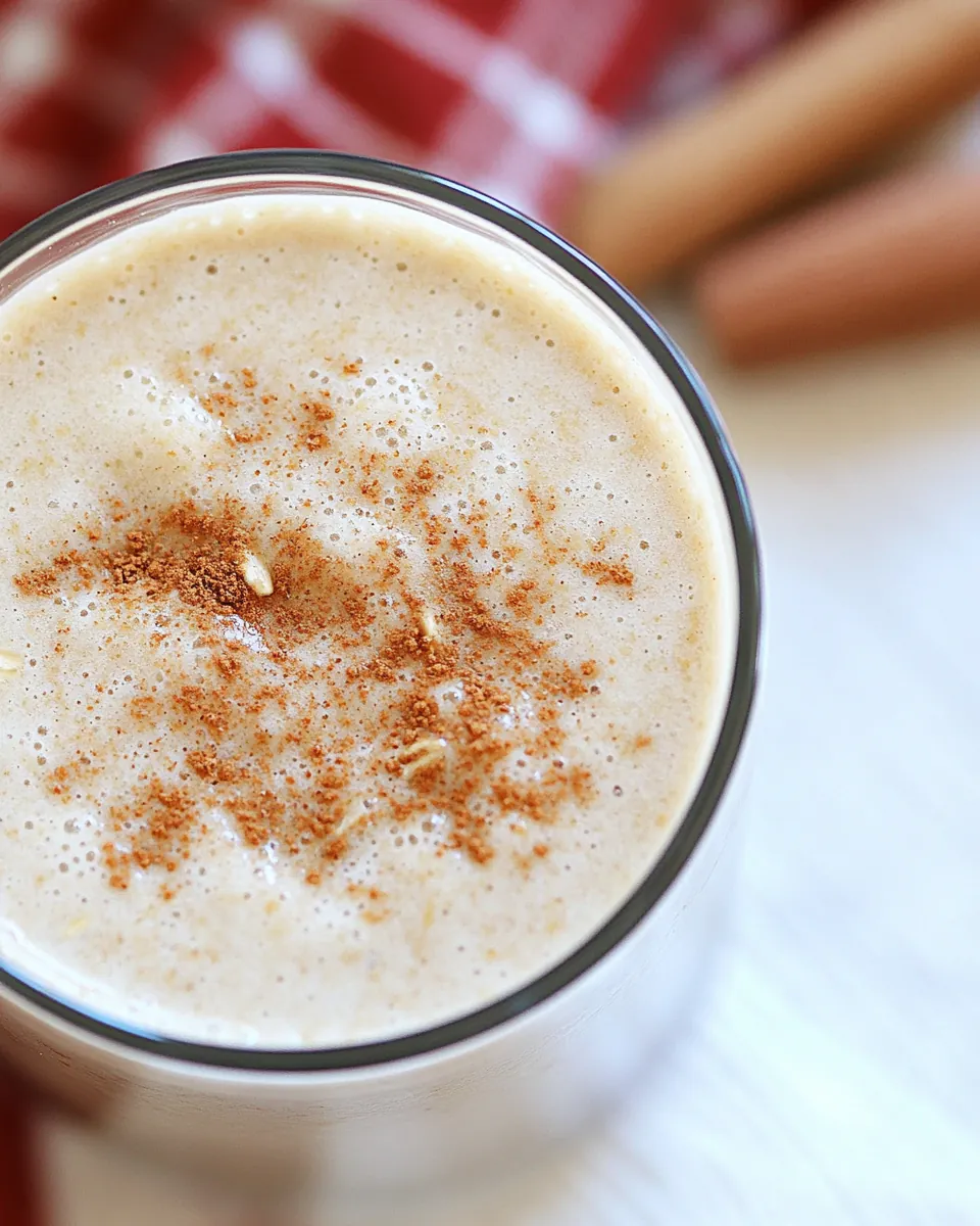 Healthy Pumpkin Oatmeal Smoothie