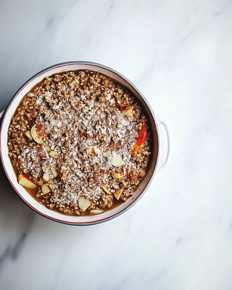 Hearty Apple Spice Baked Buckwheat