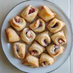 Hibiscus Strawberry Cheese Danishes