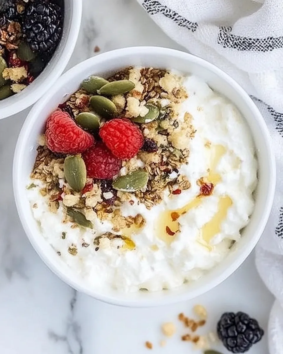 High Protein Cottage Cheese Bowls