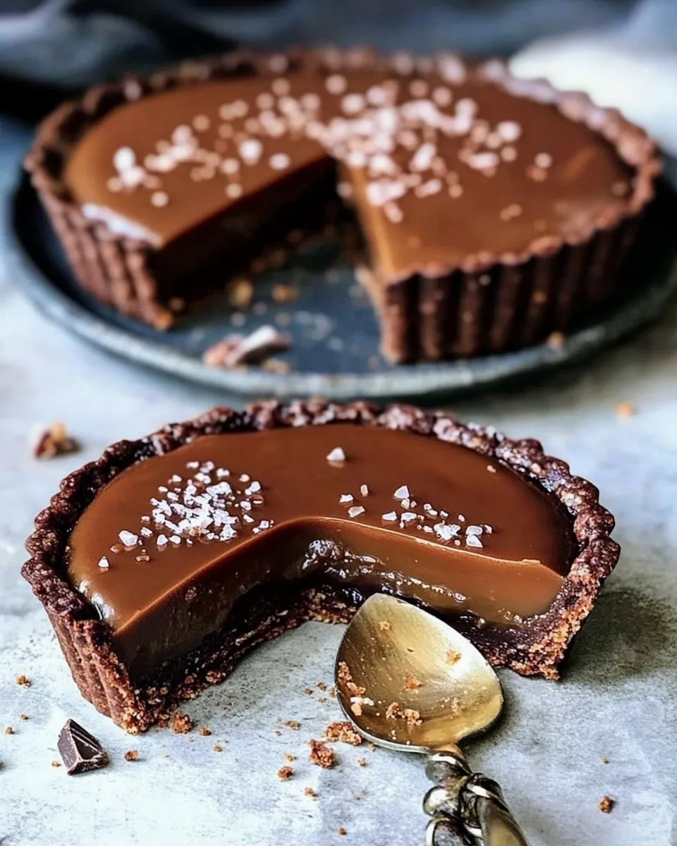 Chocolate Caramel Tarts