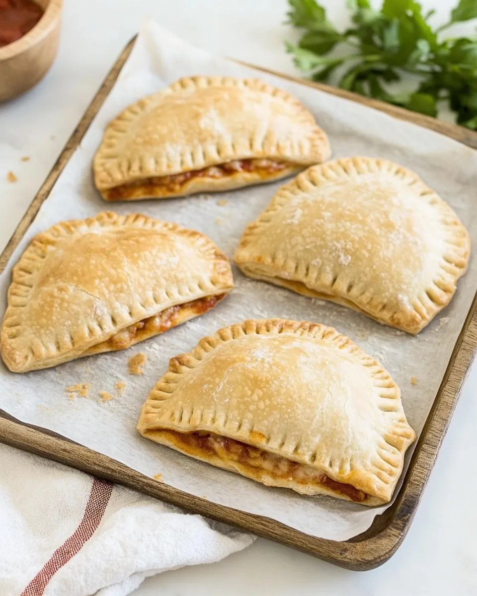 Homemade Pizza Pockets