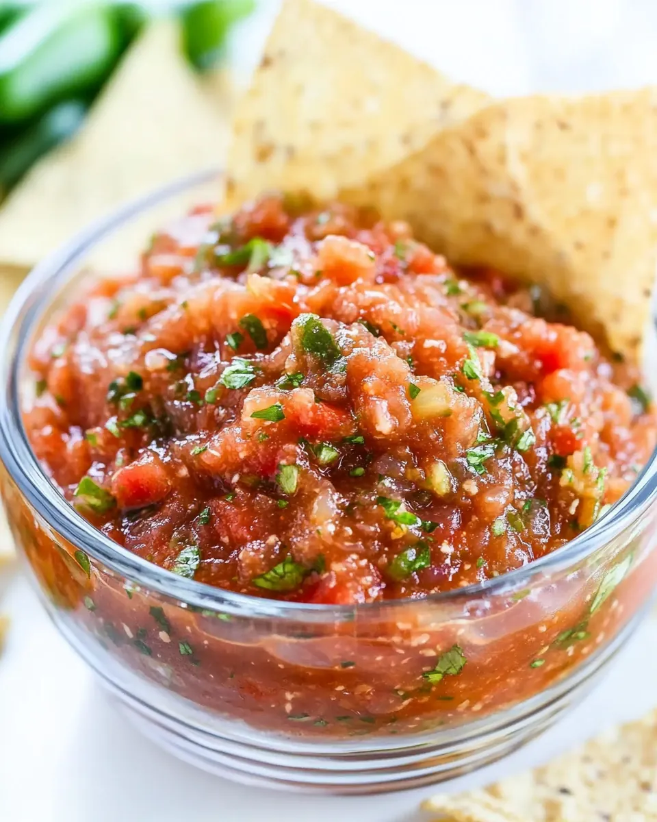 Homemade Salsa