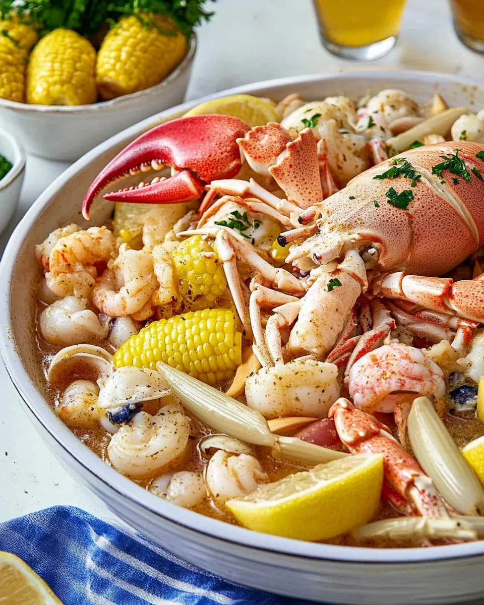 Homemade Seafood Boil