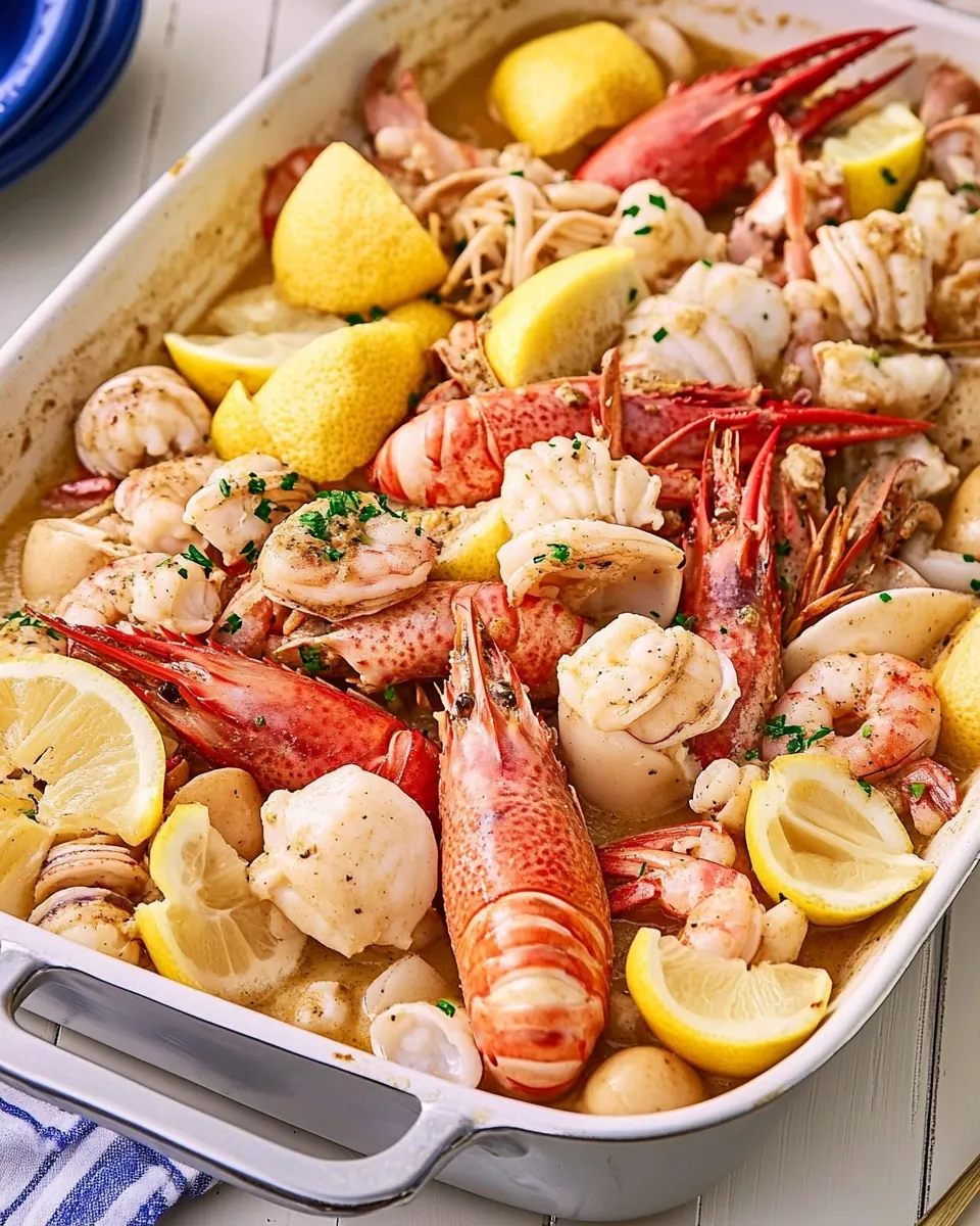 Homemade Seafood Boil