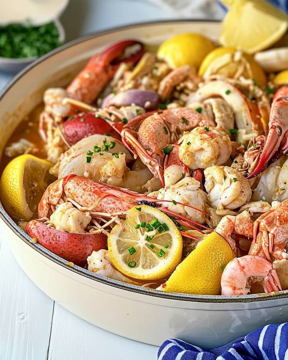 Homemade Seafood Boil