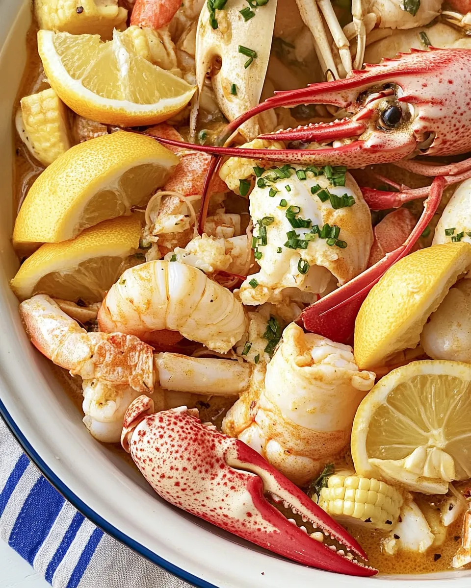 Homemade Seafood Boil
