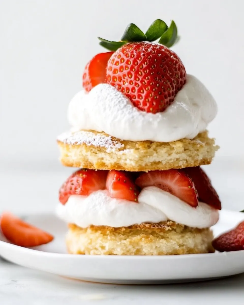 Homemade Strawberry Shortcake