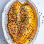 Honey Cinnamon Roasted Hasselback Butternut Squash