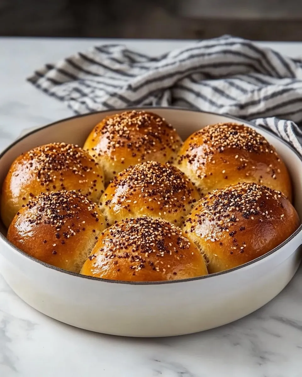 Honey Sweet Potato Dinner Rolls