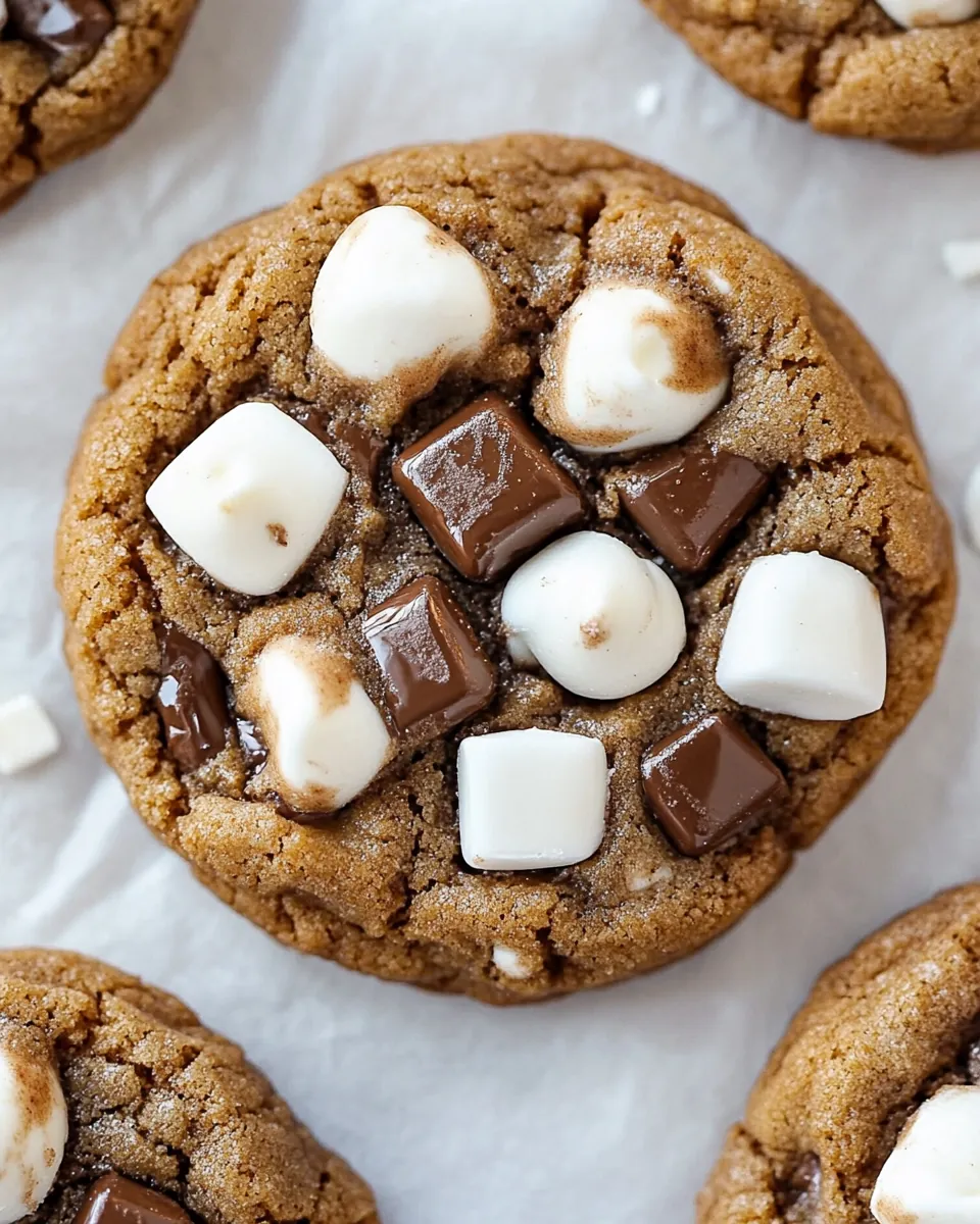 Hot Chocolate Cookies