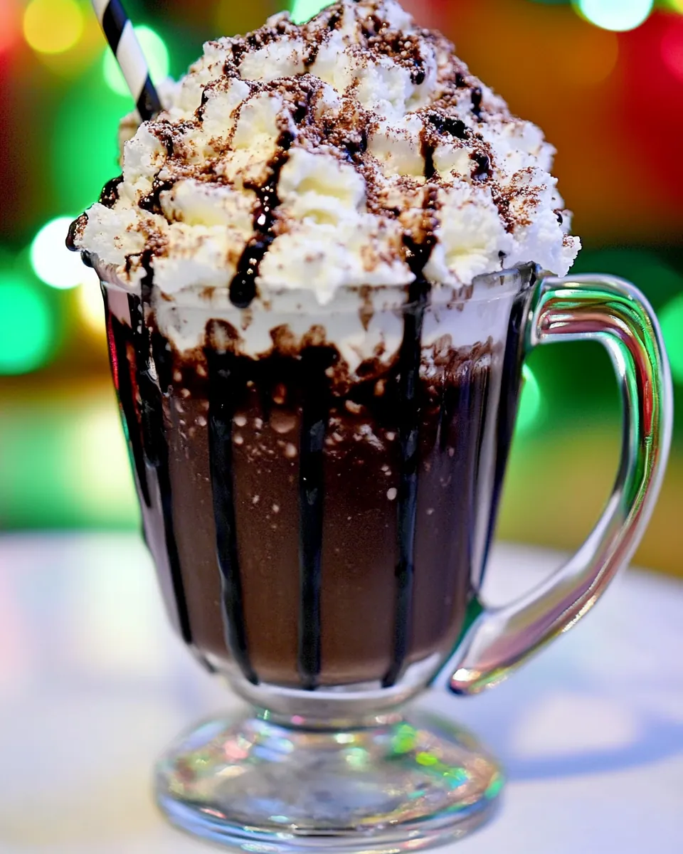 Hot Chocolate Float
