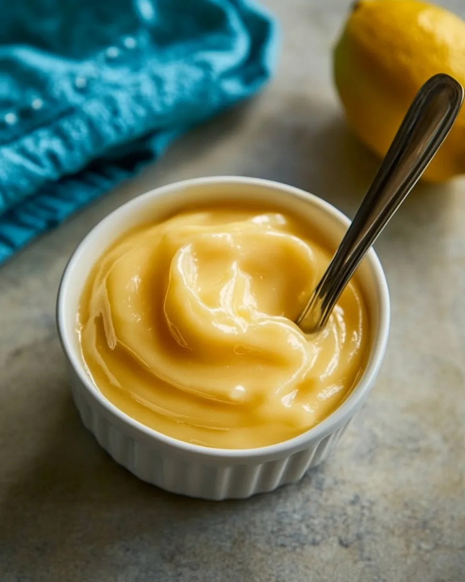 Easy Blender Lemon Curd