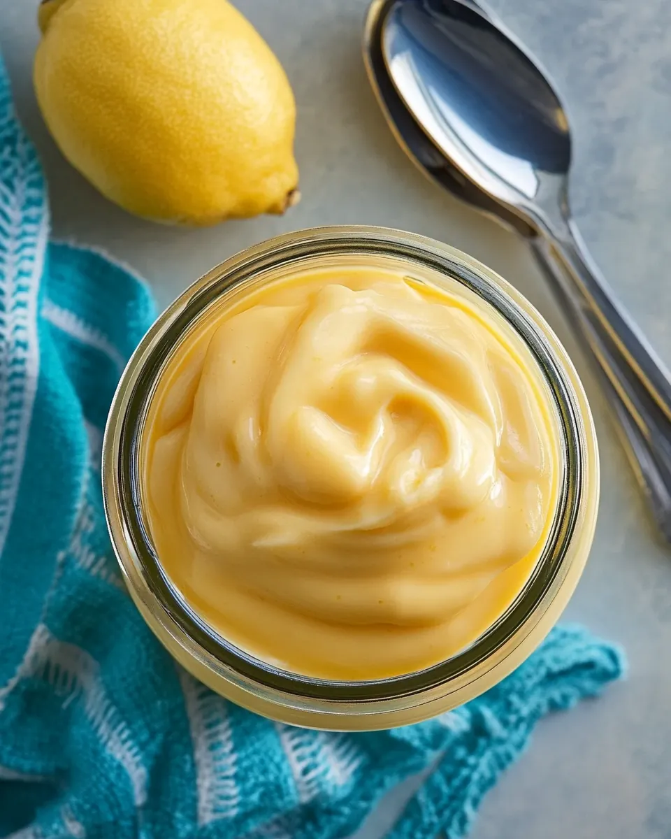 Easy Blender Lemon Curd