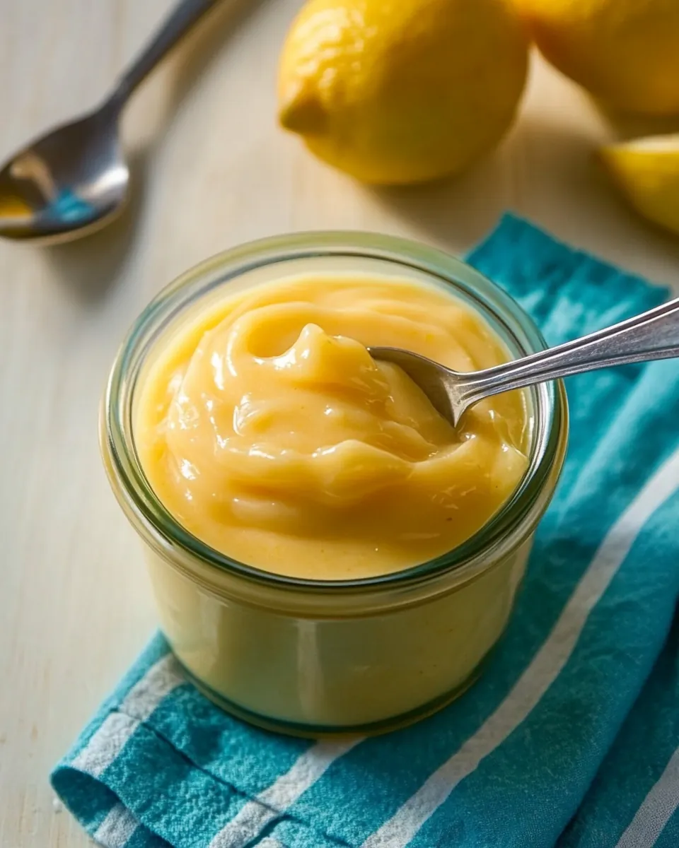 Easy Blender Lemon Curd