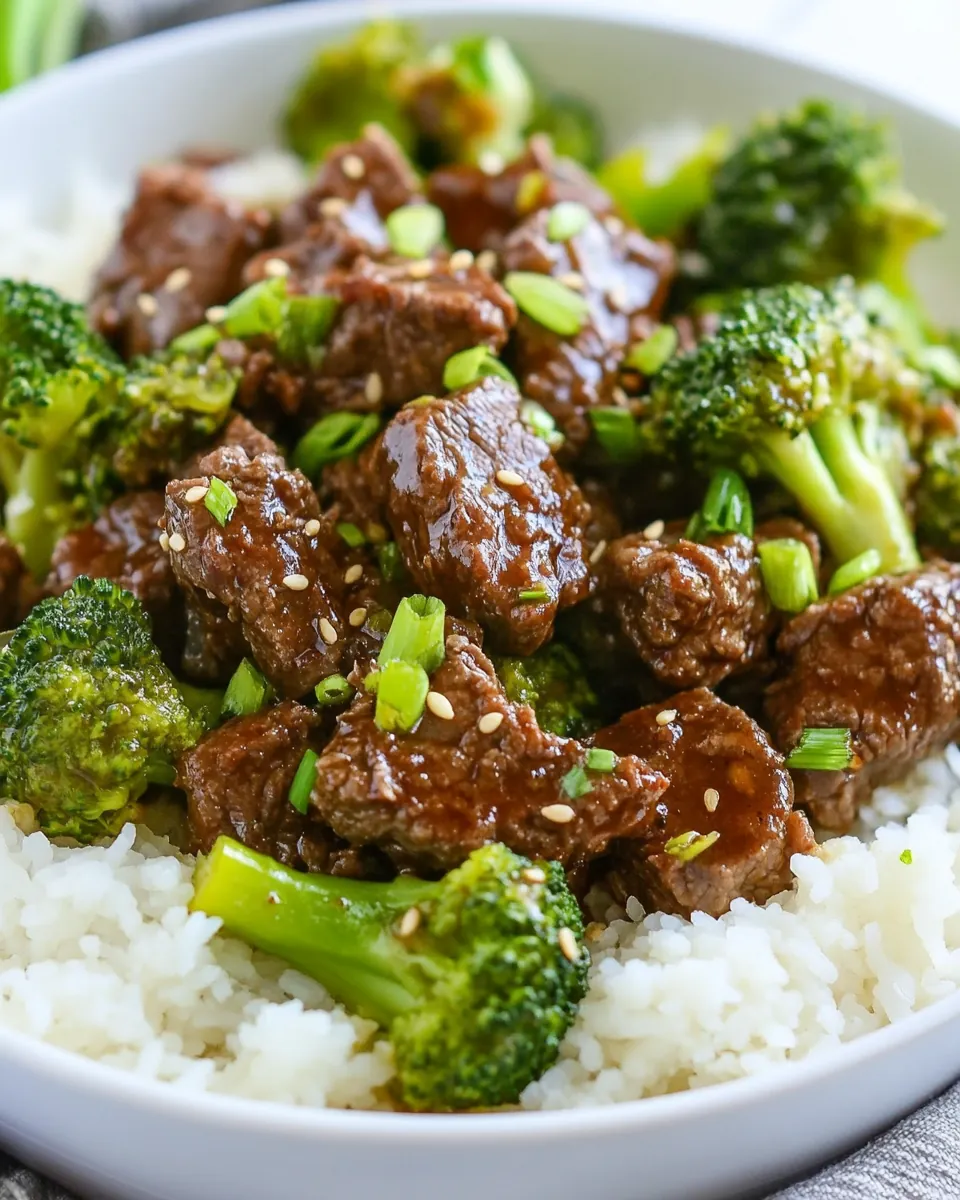 Instant Pot Beef and Broccoli