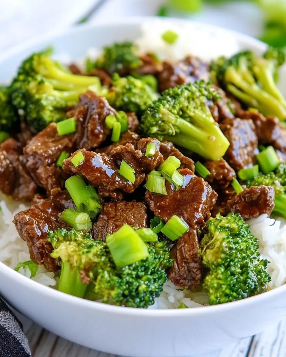 Instant Pot Beef and Broccoli