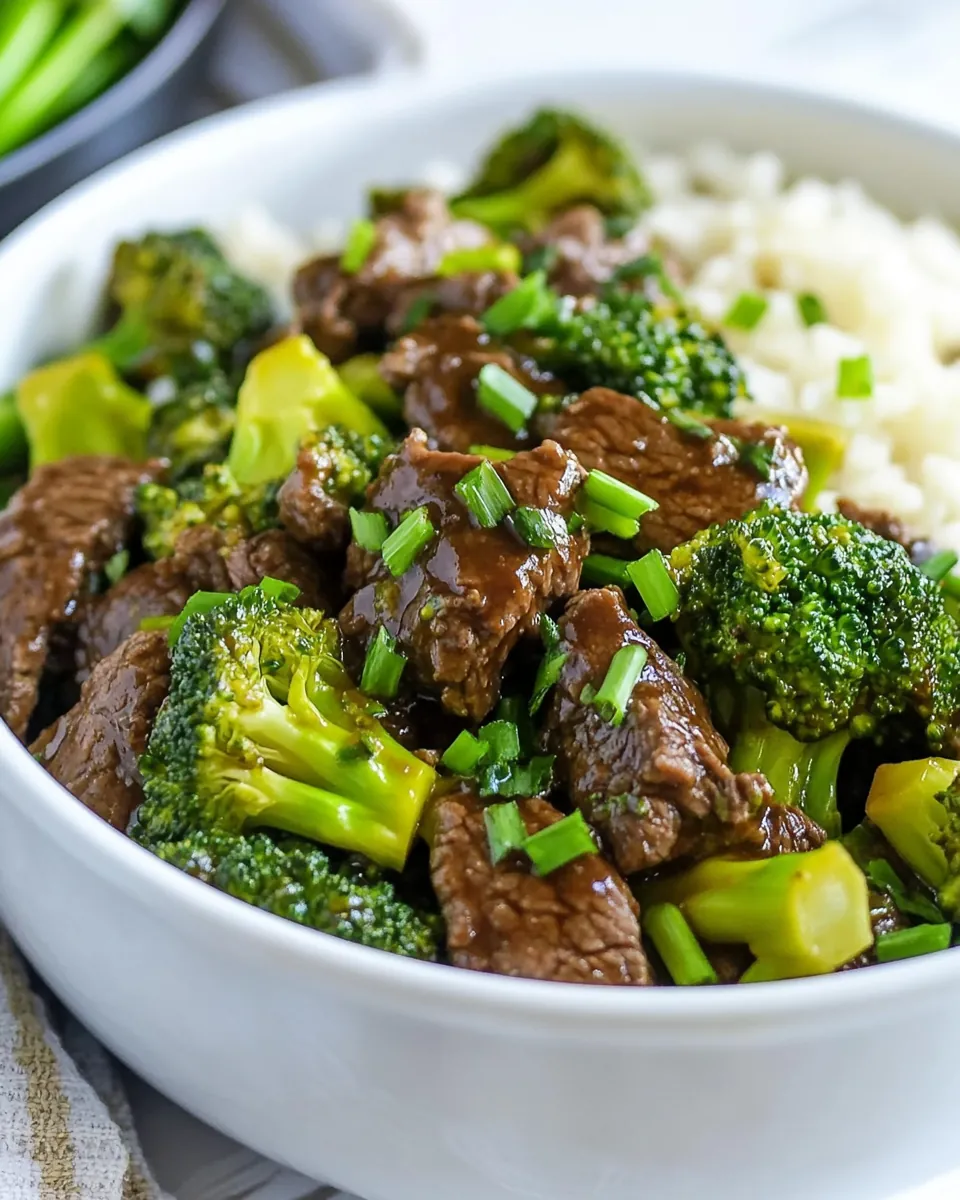 Instant Pot Beef and Broccoli