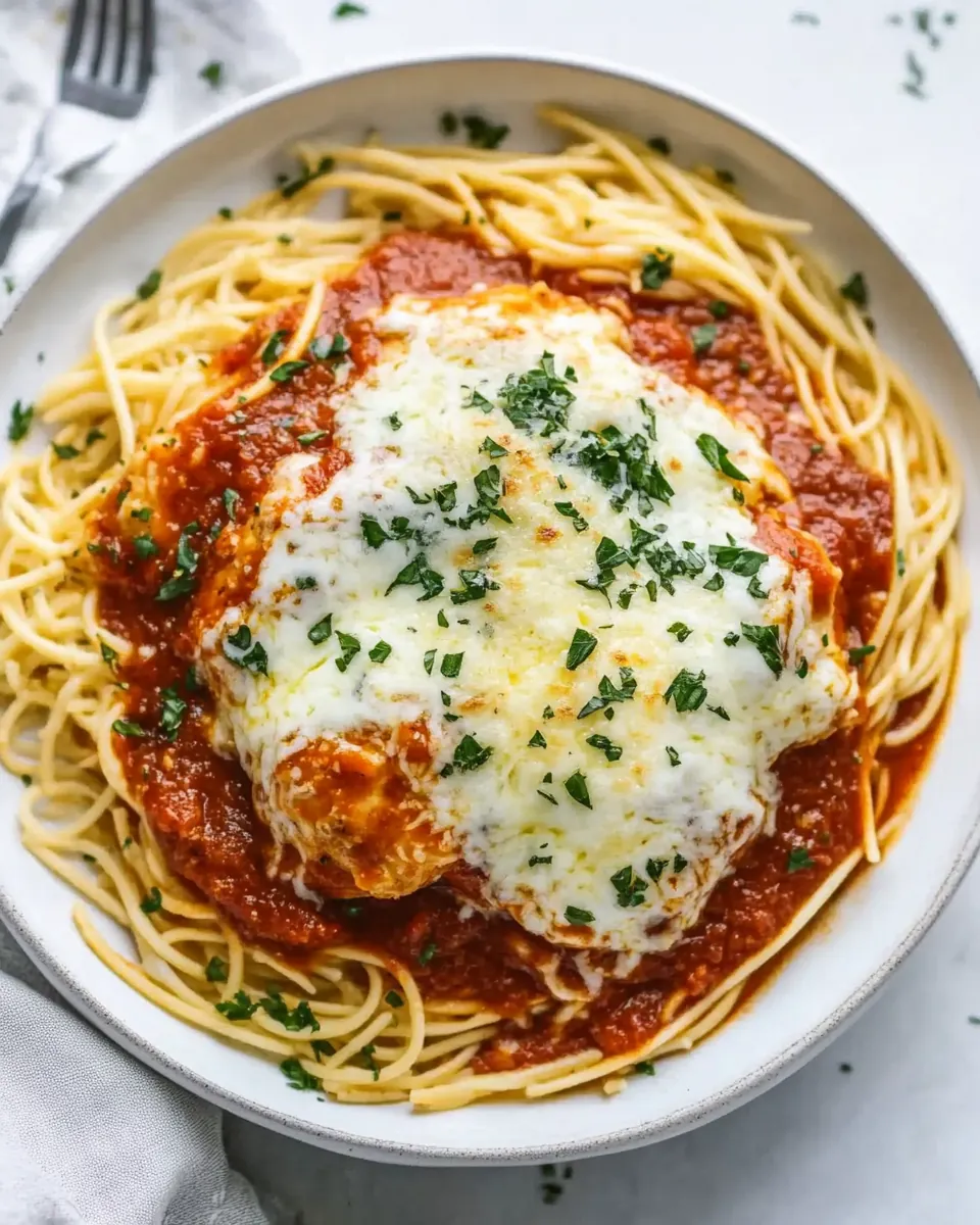 Instant Pot Chicken Parmesan