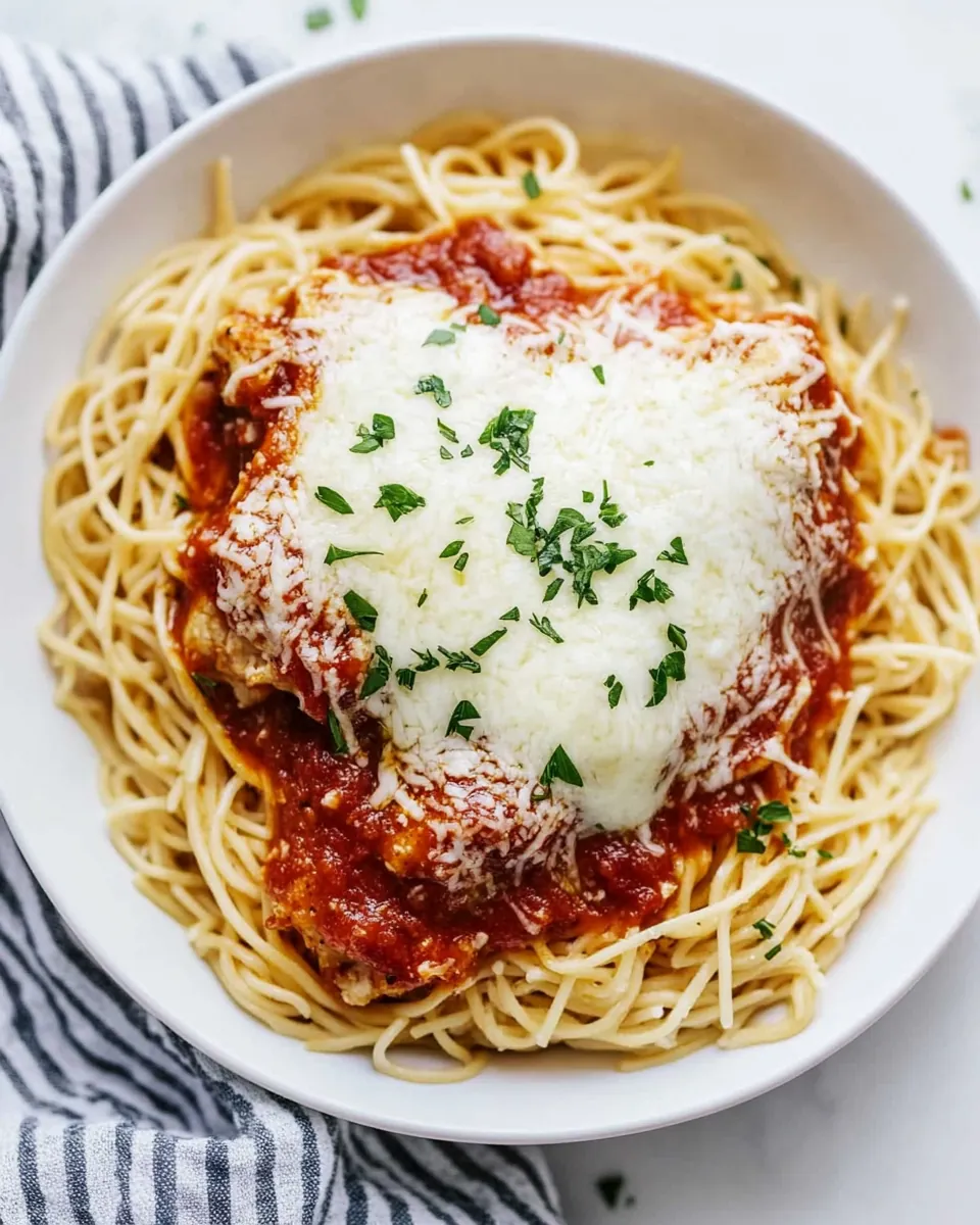 Instant Pot Chicken Parmesan
