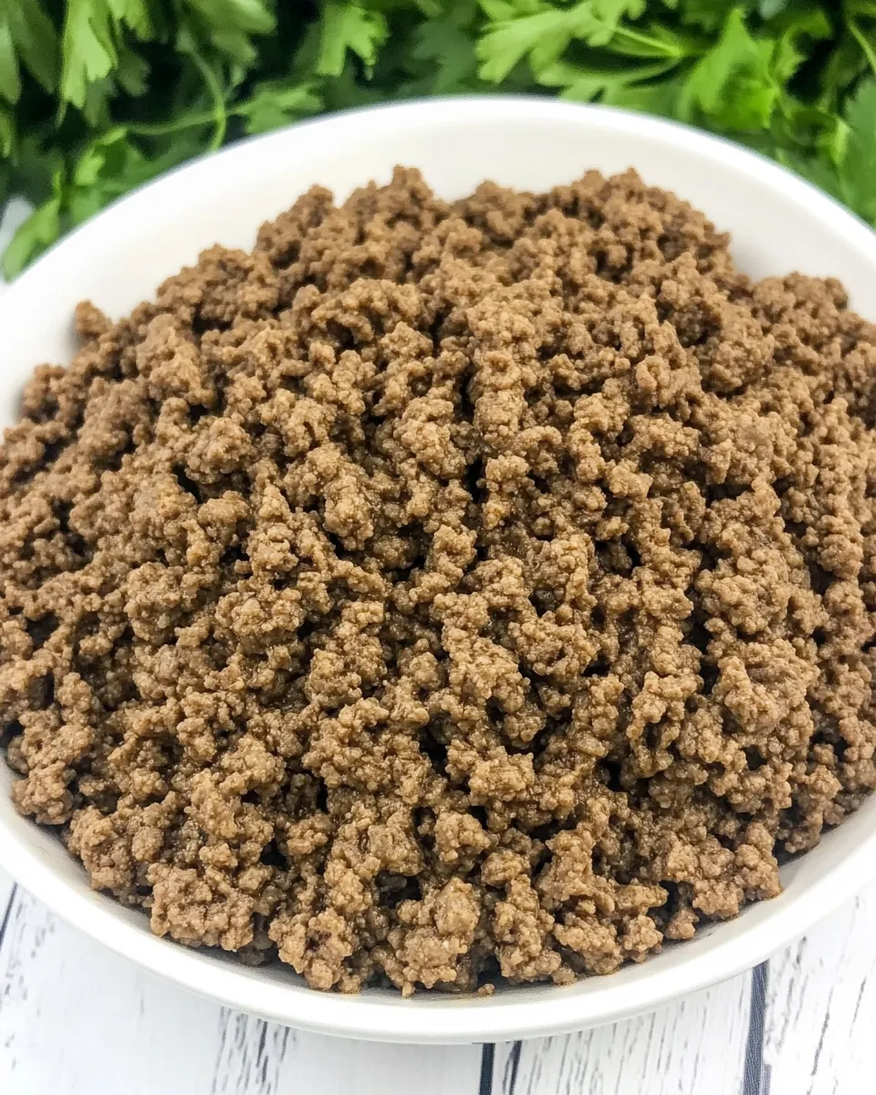 Instant Pot Ground Beef