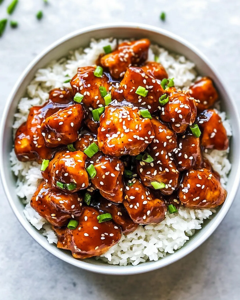 Instant Pot Sesame Chicken