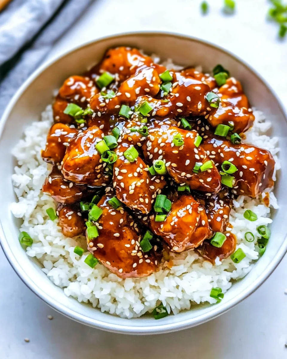 Instant Pot Sesame Chicken