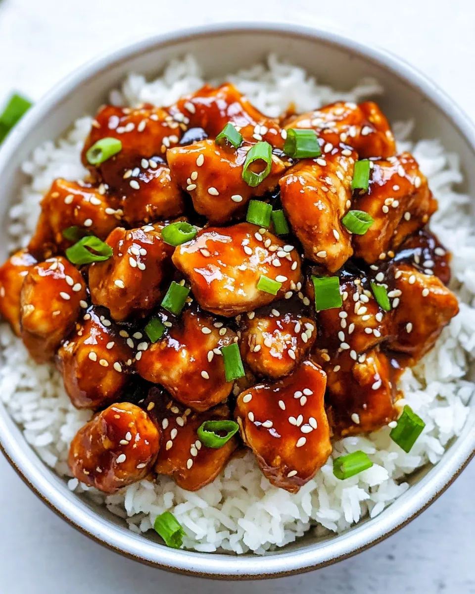 Instant Pot Sesame Chicken